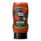 Hunter & Gather Unsweetened Ketchup Sauce | 350g Classic Ketchup Keto, Paleo, Low Carb & Vegan Friendly | Free from Added Sugar & Sweeteners