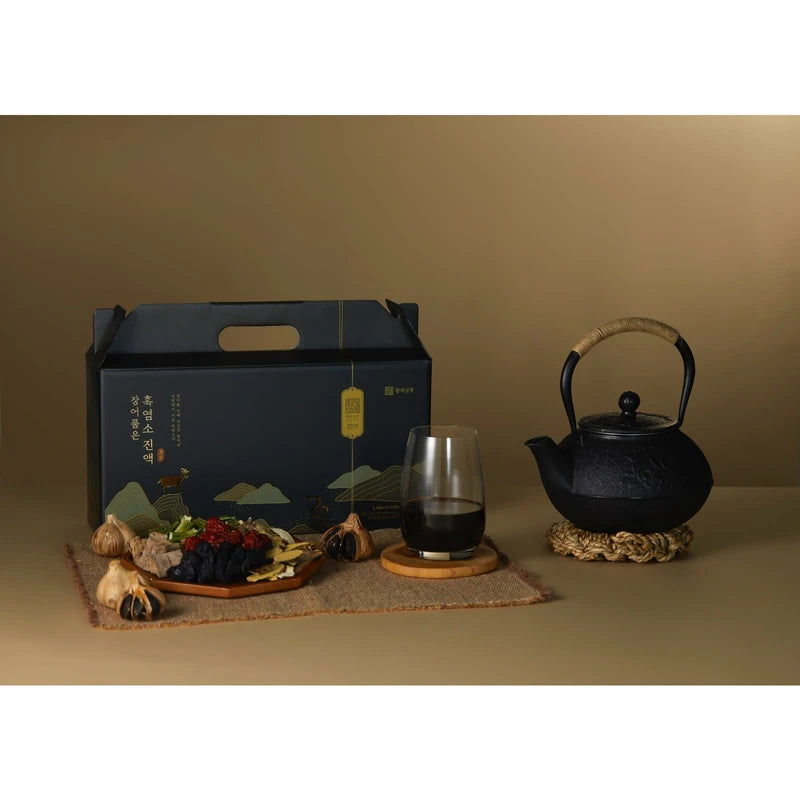 Annals of the Emperor, eel product, black goat essence 30 packets, 30 pieces, 70ml / 황제실록 장어품은 흑염소진액 30포, 30개, 70ml