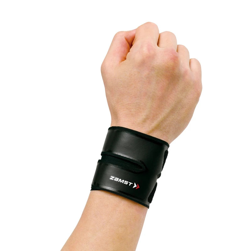 ZAMST 374002 Filmista WRIST Thin Wrist Supporter, Black, Size M