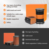 CYYOLLPF Knife Sharpener Tool,Upgraded Rolling Knife Sharpener Kit,Knife Sharpening with Diamond and Ceramic for Steel of Any Hardness,Kitchen Knives Sharpener Kit with 15 & 20 Degree Magnetic Angle (black)