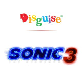 Disguise Sonic Shadow Adult Costume, Official Sonic Movie 3 Hooded Jumpsuit for Men and Women, Adults Size XS/S