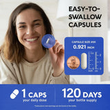 Glicinato de magnesio 500 mg – Suplemento quelatado – 98% de alta absorción – Apoyo para el sueño, la salud muscular y cardíaca – Fabricado en Estados Unidos, probado en laboratorio y sin OMG – 120