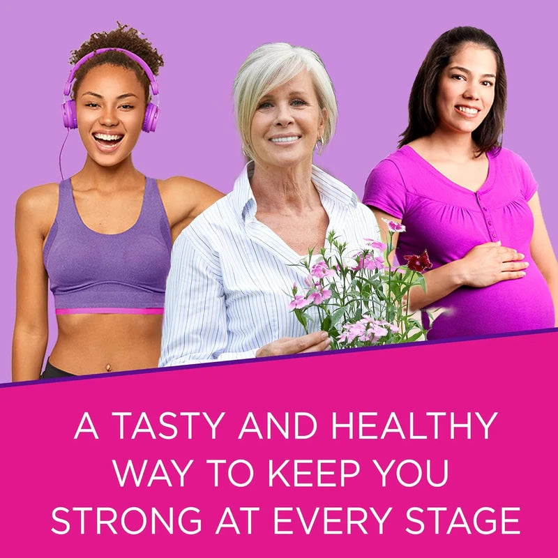 Viactiv Calcium +Vitamin D3 Supplement Soft Chews, Caramel, 60 Chews - Calcium Dietary Supplement for Bone Health