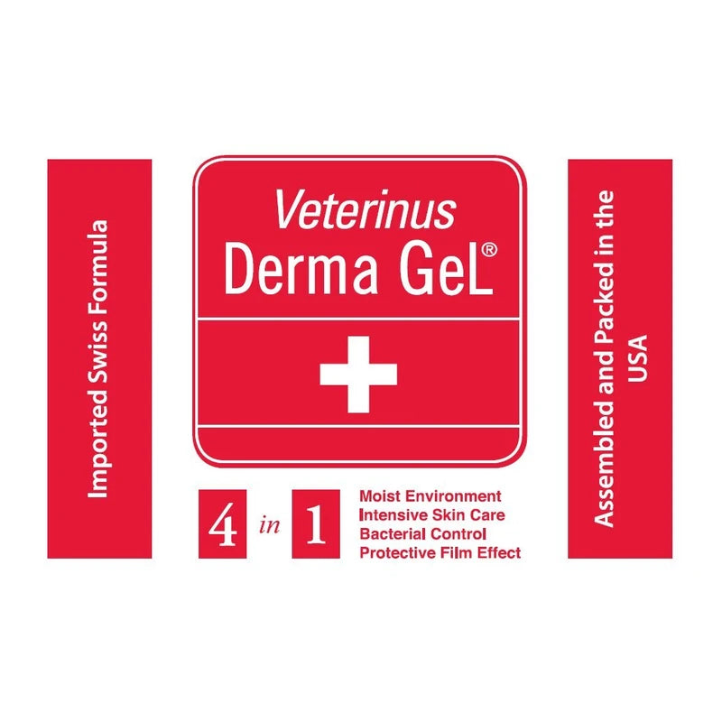 Veterinus Derma GeL® Tube 100mL - 3.4 fl.oz. (PRO-Pack $10 Saving)