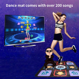 Damcoola Retro TV Game Console for Kids,Kids TV Games with Dance Mat,with 21 AR Gun Shooting Game, 200+ Dance mat Songs,900+ Games, Plug and Play,Giftware for Boys & Girls