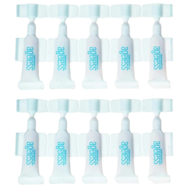 Instantly Ageless 10 Ampolletas. Antiarrugas Instantaneo y Antiojeras.