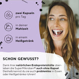 fairment SuperMikroben® - 60 Capsules per Glass | Vegan | + with Acacia Fibres and Zinc | Easy to Use | 1 x Glass