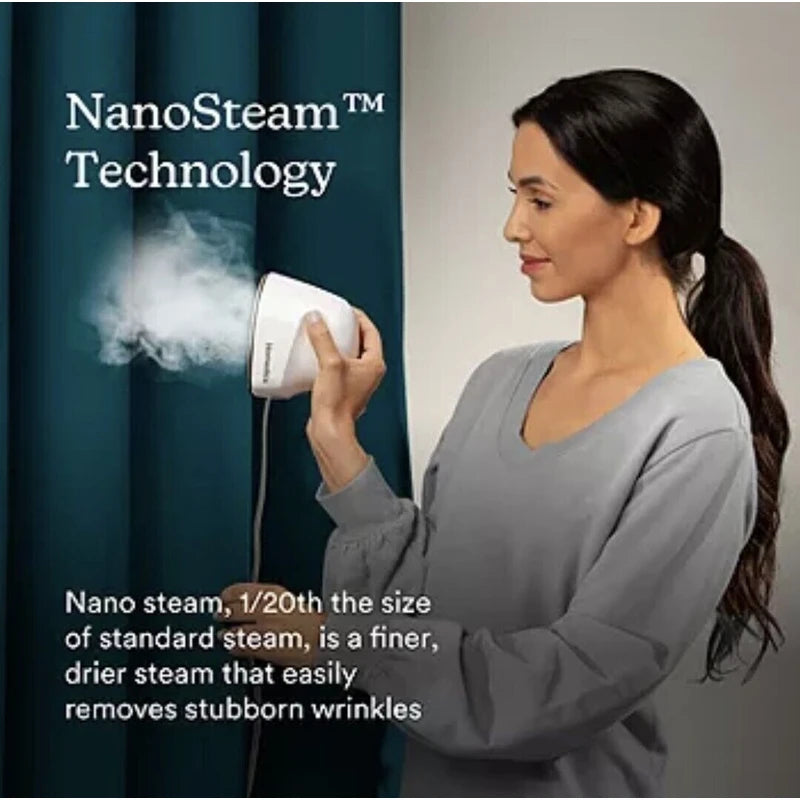 Homedics Mini Travel perfect steam 2- in- 1 garment steamer & iron