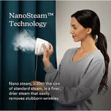 Homedics Mini Travel perfect steam 2- in- 1 garment steamer & iron