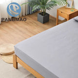 PANBMAO Grounding Sheet Earthing UK Grounding Cord, Grounding Fitted Sheet Pure Silver Fiber and Cotton (Gray, Single - 90x190x35cm)