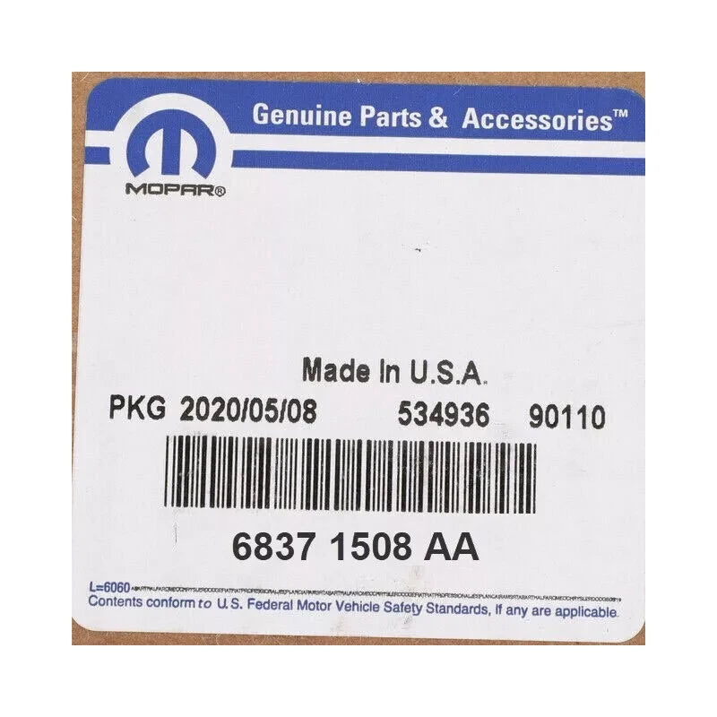 Mopar New OEM Mopar 62TE Transmission Solenoid Control Pack  68371508AA