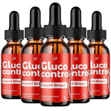 Gluco Control (5 Pack) Gluco Control Liquid Drops Healthy Blood Support - GlucoControl Drops