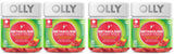 4 Pack OLLY Metabolism Gummy Rings, Apple Cider Vinegar, Vitamin B12, Chromium, Energy and Digestive Health, Chewable Supplement, Apple Flavor, Twin Pack - 120 Count