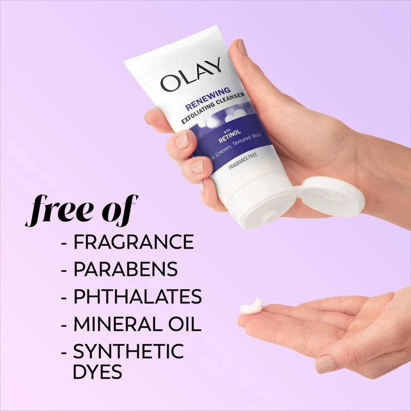 Olay Renewing Exfoliating Cleanser with Retinol