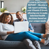 One Step: Vitamin D Blood Test Kit – Lab-Processed Report for Accurate Vitamin D Levels, At-Home Finger-Prick Collection, Prepaid Return Envelope, Easy Sample Collection, UK Certified Lab Analysis