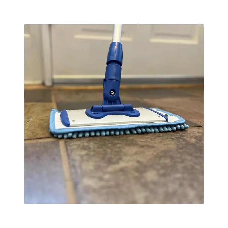 Baseboard Pro Mucho Mop - Baseboard Cleaner Tool with Handle - Clean Base Boards Easily | Microfiber | Professional Quality | Machine Washable | Lightweight | Microfiber Cleaning Pad