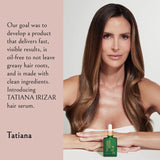 Hair Serum for Women & Men Boost Hair Growth & Prevent Hair Loss Treatment & Scalp Treatment - Vegan, Rosemary and Amla Hair Vitamins - Thickens & Strengthens - 1 Fl. Oz (Pack of 2)