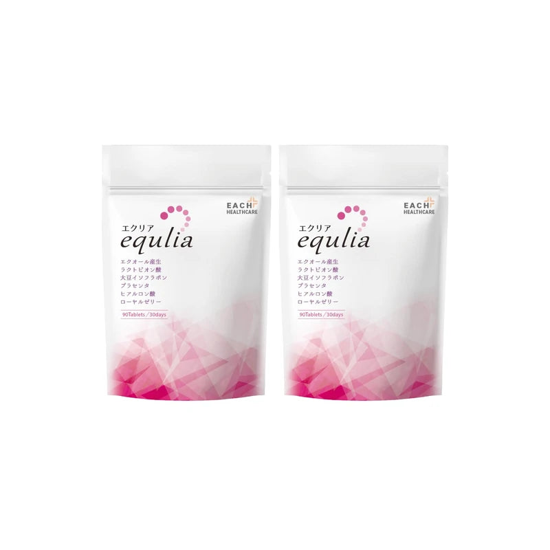 Equlia Equol Producing Supplement, Equlia Equol Lactic Acid Bacteria, Soy Isoflavone, Lactobionic Acid, Concentrated 6 Types of Female Support Ingredients (2)