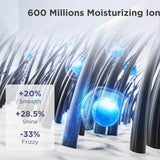 Hair Dryer, Lightweight Ionic Blow Dryer, High Speed Hair Dryers with 11,0000 RPM Brushless Motor for Fast Drying, 360° Rotating Magnetic Nozzle, Low Noise Hair Dryer for Home Travel Professional