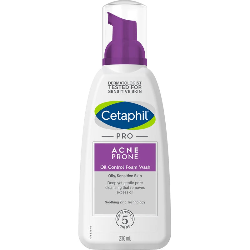 Cetaphil PRO Acne Prone Oil Control Foam Wash 236ml
