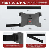 Comfheat Cordless Hip Heating Pad for Hip/Sciatica Pain Relief - 5000mAh Power Bank Included, Heated Hip Wrap for Women, Men, Electric Hip Heat Pad (S/M/L)