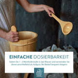 FJORLAND® - Menthol Crystals 100g - Premium Quality for Sauna - Crystals Made of Menthol - Sauna Infusions - In Resealable Tin - 100% Natural Ingredients