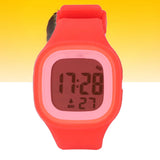 Children Digital Watch Alarm 50M Waterproof Shockproof Drop Resistant Child Digital Sport Outdoor Watch for Daily Use Red