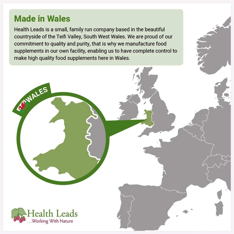 Health Leads ...Working With Nature Lugols 12% Iodine Solution 100ml, High Strength, True 12% Liquid Formulation, Bulb Pipette for Easy & Accurate Dispensing, Formulated & Made in Wales