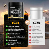Organic SHILAJIT Gummies | Organic Pomegrenate Oil Flavor | Cane Sugar Free, Sweetened by Organic Manuka Honey | Clean Formula | Heart & Brain, Cellular Health 30 Healthy Gummies