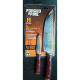Chef Knife FORGED IN FIRE Stainless Steel 2 Pc. Chef Knife Set ~ 8” Chef & 3.5” Paring