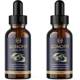 2 Pack - Sonofit Drops - For Ear Health, Hearing Support, Healthy Eardrum