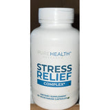 Pure Health Research STRESS RELIEF COMPLEX 90 Caps Supports Cortisol Levels New