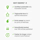 Eskimo-3 Bright Kids Fish Oil - Nutri Advanced - Jelly Splats 27 Servings