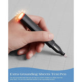 Grounding Fitted Sheets 10% Pure Silver Fiber+90% Cotton, Grounded Sheet Earth Connected Bedding for Ground Your Body Gain More Energy, (Twin - 39"x 75"x 15" Silver-Gray), Grounding Cord Included