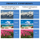 Vi Shift adjustable reading glasses men, Flex Focal Glasses, Adjustable Glasses for Men&Women (Pack of 2)