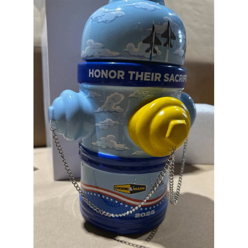 Core and Main 12" RARE Core and Main Promotional 2025 Folds of Honor Fire Hydrant Cookie Jar