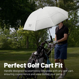 Weatherman Umbrella - Folds of Honor Golf Lite Umbrella Extra Large Big Oversize Windproof for Golf Bag Push Cart w/ UV Protection - Waterproof Heavy Duty Umbrellas for Rain Sun for Men Women - Resists Up to 55 MPH Winds - Patriotic Umbrella (Liberty, 66