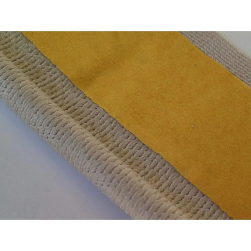 Do-it-Yourself Carpet and Area Rug Binding (22 Colors Available) - Quantity 1 = 5 Foot Section, Buckskin