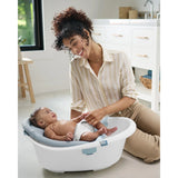 Skip Hop Baby Bath Tub 4-in-1 Grow with Baby Infant to Toddler , White