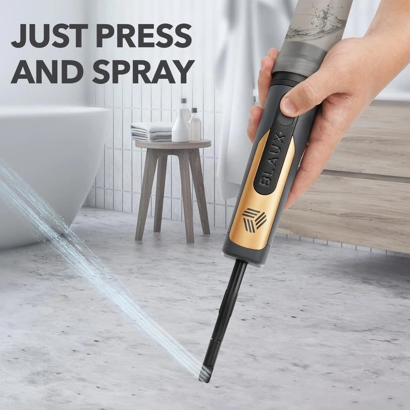 Blaux Portable Bidet for Travel – 5.75 oz Rechargeable Electric Handheld Sprayer for Men and Women – Leakproof, Dual-Pressure, Compact Personal Cleaning Device