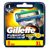 Gillette Fusion5 ProGlide Power Razor Blades for Men with Precision Trimmer, Pack of 8 Refill Blades