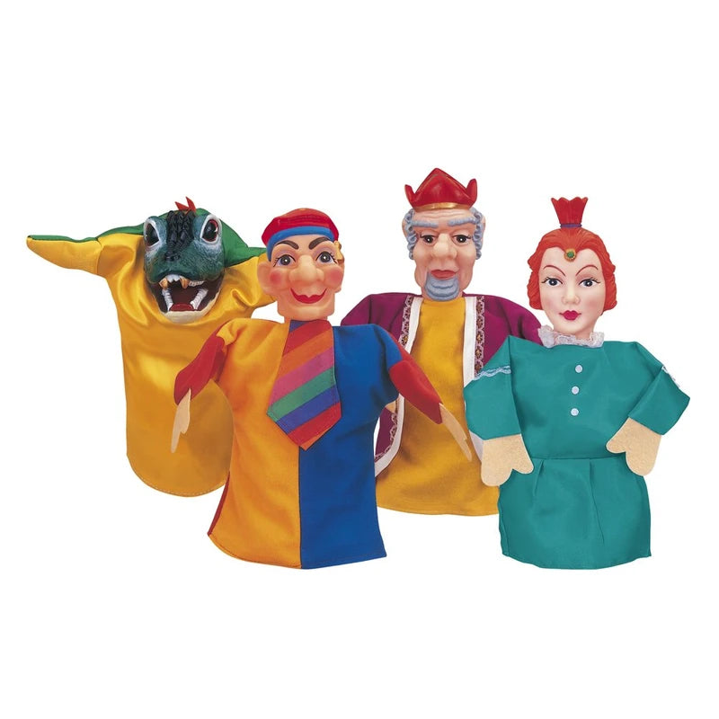 Simba 104588490 Punch and Judy Puppets Assorted Pack of 4 / 10 cm
