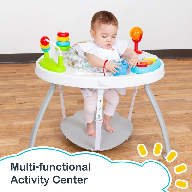 Smart Steps Bounce N’ Play 3-in-1 Activity Center, Woodland Walk