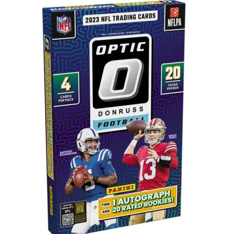 2023 Panini Donruss Optic Football Hobby Box Trading Cards - TYPE: 2 Packs