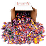 Jaw Busters - Jaw Breakers - 3.2 Pounds Bulk Box - Assorted Fruit Flavored Candy - Medium Sized Wrapped Candy - Made By Ferrara Pan, Packaged By Snackadilly