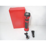 Mobile Power 4065 Red Lightbolt Max LED Rechargeable Flashlight & Work Light