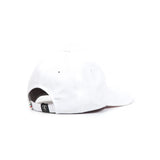Branded Men's Cap with a Visor, White