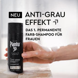 Plantur 39 Anti-grey effect shampoo, 1 x 200 ml, conceals gradually grey hair, for brown to dark hair, long-lasting result without dyeing