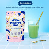 Bovine Colostrum Powder with Collagen Peptidces for Gut Health, Immune Support, Hair Growth & Beauty Supplement, Gluten Free, Sugar Free | Mighty Moo Freeze-Dried Colostrum, Unflavored, 30 Servings