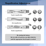 Vi Shift adjustable reading glasses men, Flex Focal Glasses, Adjustable Glasses for Men&Women (Pack of 2)